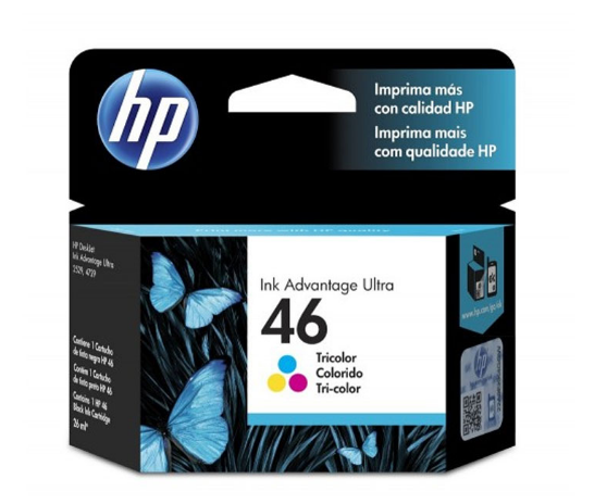 ventas de cartuchos hp 46 color